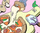 あなたの為の、オリジナルのイラストを描きます シュールなテイストでオリジナルのイラストを描いています。 イメージ5