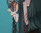 用途に合わせた魅せる1枚絵を制作します MV・SNS・配信などに、印象に残る1枚を イメージ3