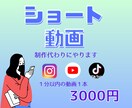 SNSに使える縦型ショート動画作ります Tiktokやリールに使えるオシャレな動画に仕上げます イメージ1