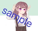 SNSアイコン、ヘッダー向けのイラストお描きします あなたの心が瞬く間に煌めくワルツ イメージ1
