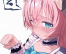 商用利用可！一枚絵を制作します ヘッダーや動画のサムネイルなどに使えるイラストを制作します！ イメージ8