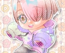 お顔をアピール✧キラキラふんわりなイラスト描きます かわいい＆かっこいい✧等身✧SDデフォルメちびキャラ イメージ4
