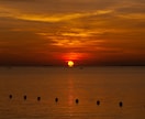 沖縄の風景写真を提供いたしますます 穏やかな朝焼けと美しいサンセットビーチ イメージ9