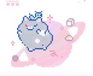 かわいい動物をドット絵にします 愛らしいピクセルアートであなたのペットを再現！ イメージ5