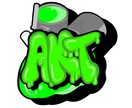 ロゴやイラストを作ります hiphop系のロゴやドクロ〜キャラクター等幅広いイラスト イメージ3