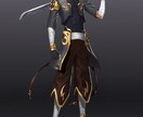 キャラクターデザイン承ります リアル・ファンタジー　ご希望に合わせたキャラクターの制作 イメージ1