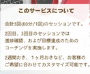 特別価格：コーチングで目標達成までサポートします ワクワクしながら、目標達成を一緒に目指しましょう！ イメージ3