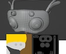 3Dモデリング、3Dデータ作成、小物作ります ゲーム　VRchat  Vtube用途に合わせた形式ok イメージ7