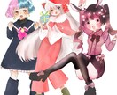 IRIAMなどでつかえる立ち絵を制作ます 商用利用可！お好みのオリジナルキャラクターをお描きします！ イメージ2