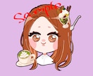 ミニキャラSNSアイコン　似顔絵描きます デフォルメ化したイラスト　SNS ブログなどのアイコンに イメージ2