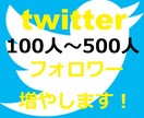 フォロワー数、100人〜500人超えまで増やします 完全日本人ユーザー増！Twitter最大級のグループ運営！！ イメージ1