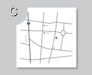 わかりやすくシンプルな簡易地図を作成します 納得いくまで修正可能！即日実績あり イメージ4