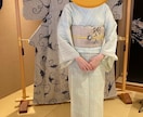 呉服歴10年！小紋、紬等の出張着付け致します 名古屋帯で着る♪【プロにおまかせください】 イメージ1