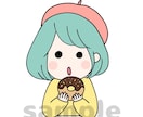 ゆるふわタッチで可愛く◎とっておきの似顔絵描きます 髪色も自由に変えます♪ SNSアイコンにもオススメです◎ イメージ2