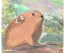 動物や自然のイラスト制作致します 自然のイラストを置くことで、お店の雰囲気や、空間に温もりを！ イメージ7