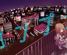 MVや挿絵で使用できる一枚絵描きます 大きめのイラスト、背景や物の描きこみ大歓迎 イメージ2