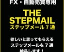 FX・自動売買専用｜売れるステップメール書きます 7通のステップメールで教育と販売を行います！ イメージ1