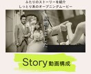 テレビCM風！おしゃれな結婚式動画制作します 2人のストーリーを載せる！しっとり系オープニングムービー イメージ4