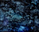 彩るフライヤーデザインします 滲む色彩、響く想い。アルコールインクアートで魅せるフライヤー イメージ3