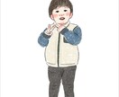 受注制作／1名さまの似顔絵描きます 退職祝いやお誕生日などの記念品としておすすめ！！ イメージ5