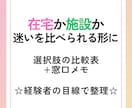 親の介護の選択肢を比べて窓口メモにします 経験者の目線で迷いを比べられる形に整理します イメージ1