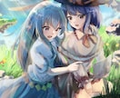 オリジナルイラストを制作いたします 創作活動、SNS、動画投稿、配信活動などにご利用いただけます イメージ6