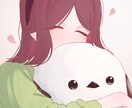温かみのある雰囲気のキャライラストお描きします かわいくキレイな魅力あふれるイラストを丁寧に作成します イメージ10