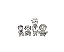 ゆるくてシンプルなタイプの似顔絵を描きます 手描きならではの温かい雰囲気の出るタッチで個性を出そう☺︎ イメージ1