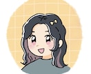ほんわかシンプルな似顔絵を描きます ゆる〜く似ている似顔絵イラスト イメージ1