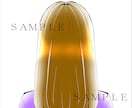 後ろ姿の女性のアイコンを描きます SNS、webなどに使えるシンプルなイラスト イメージ3