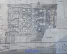 手書きの下地補修図をJWCAD化します 提出用に見やすくキレイに図面化します イメージ2