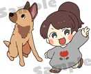 動物やキャラクターの可愛いスタンプ制作を承ります 毎日使いやすいオリジナルLINEスタンプはお任せ下さい！ イメージ2