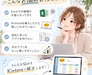 Kintoneのアプリ作成・設定をお手伝いします Excel・紙での管理をKintoneで使いやすくします イメージ2
