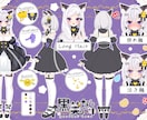 可愛いアイコンや動画、グッズ用のイラストかきます キャラデザ、パーツ分け等ご要望に幅広く対応致します！ イメージ9