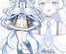 IRIAM,VTuber,Live2D立ち絵描ます ゲーム/パーツ分け/サムネイル/アイコン/動画配信など イメージ6