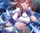 商用可雰囲気透明感可愛い女の子のイラストを描きます バストアップ/上半身/全身など対応可能です‼️ イメージ4