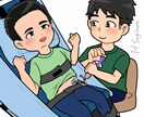 パンフレットなどの小さな挿絵を描きます パンフレットやチラシ、本などのワンポイントに！ イメージ2