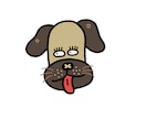 ポップなブサカワイラストお描きします アイコンイラスト、カップルイラスト、愛犬イラスト イメージ3