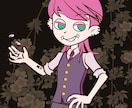 ポップなキャラクターを描きます どこかで見たあの絵柄であなたの創作キャラクターを再現！ イメージ4