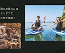 映画のように綴るプロフィールムービーをお作りします 色あせない思い出が、鮮やかによみがえる。 イメージ7