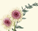 思い出のお花、植物をイラスト化します いつか枯れてしまう花、植物をイラスト化して残しませんか？ イメージ4
