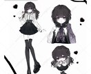 キュートでダークな詰め込みイラスト制作いたします 可愛いだけじゃ、物足りないあなたへ。 イメージ2