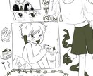 かわいい×不思議な絵を描きます 描くのが早いです！アプリはProcreateです！♫ イメージ1