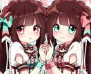 SNS用アイコンやイラスト描きます キラキラした女の子のイラストが好きな方におすすめです♡ イメージ1