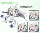 ちびキャラ！デフォルメイラスト描きます 商用利用料コミで一度頼んだ絵は色んな用途に使ってOK！ イメージ3