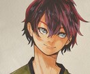 男性キャラが好きな方へ提供します とても顔の良いオリジナルキャラを描いています。 イメージ5
