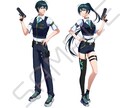 キャラクター立ち絵の作成承ります TRPG等で使用するキャラクター立ち絵、表情差分作成 イメージ5