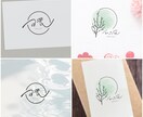 シンプルで優しくやわらかな和風ロゴをお作りします 丁寧なヒアリングで、ひとつひとつ手描きでお作りします！ イメージ4
