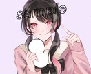 目に飛び込む♪アイコンイラストを描きます ご依頼主様のキャラクターの魅力を引き立てれるよう描きます♪ イメージ3