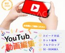 スピード重視！お客様ファーストでお仕事します 動画編集ならお任せください！！ イメージ1